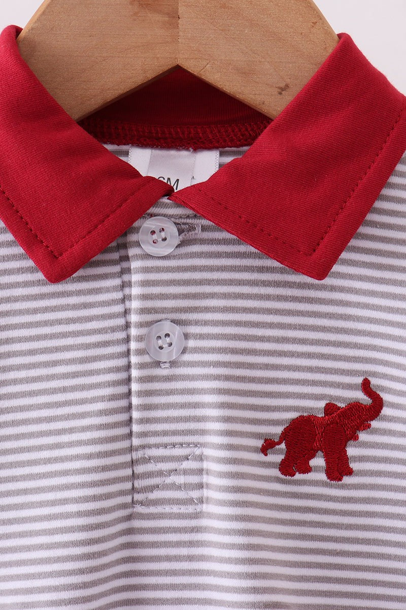 Alabama Elephant Emroidered Onesie