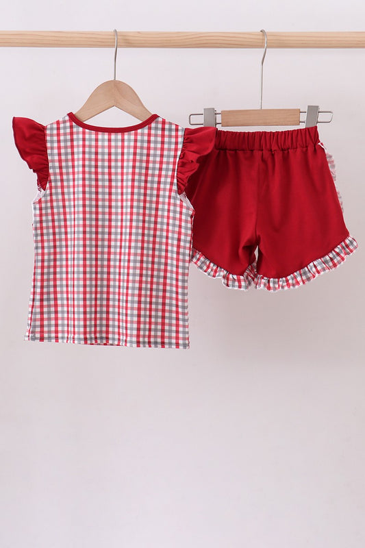 Alabama Smocked Short Set