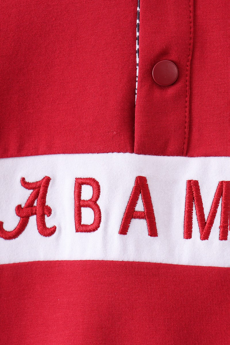 Boys Bama Embroidered Pullover
