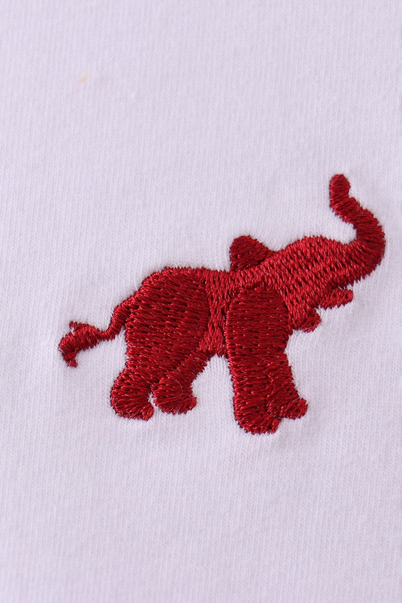 Boys Alabama Embroidered Houndstooth Pant Set